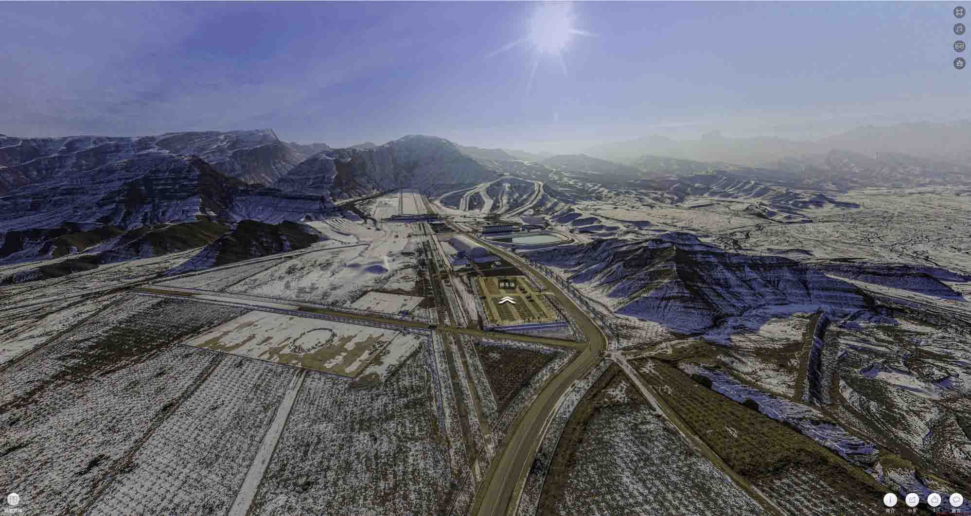 库车720全景技术：开启全方位视觉新纪元——在手绘地图中的应用探索
